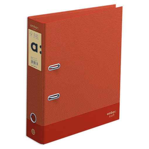 Picture of KRAFT A4 LEVER ARCH FILE - RED